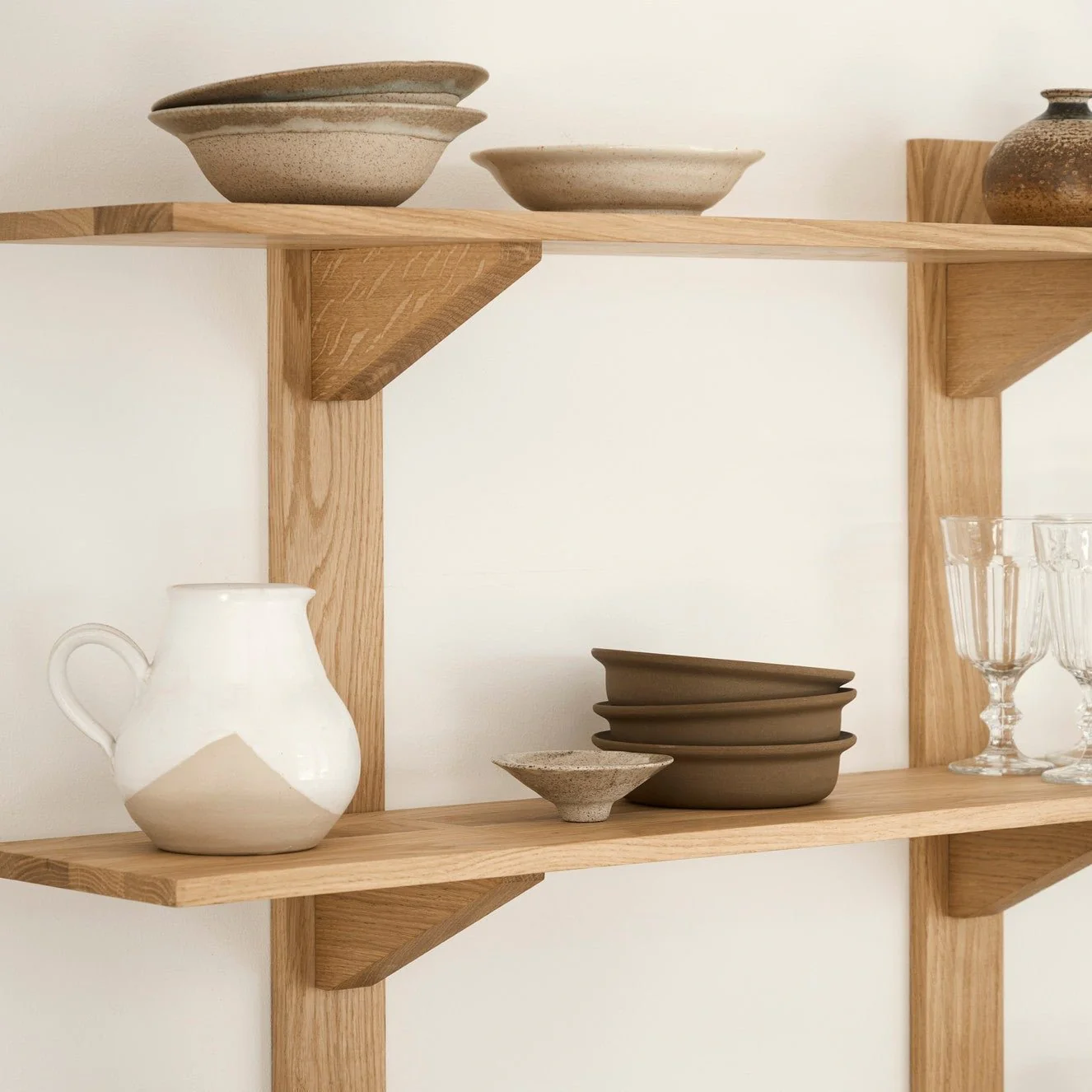 FDB MΓΈbler SorΓΈ B100 Shelves, 100x100